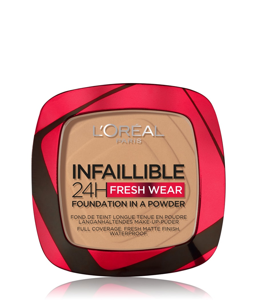 

Компактная основа L'Oréal Paris Infaillible 24H Fresh Wear, Nr. 300 - Amber, 9g
