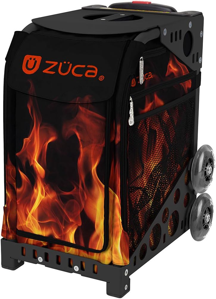 

Спортивная сумка-вкладыш Zuca "Blaze", черная рама, не мигающие колеса, Черный, Спортивная сумка-вкладыш Zuca "Blaze", черная рама, не мигающие колеса