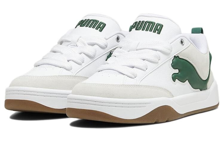 Обувь для скейтбординга Puma Park Lifestyle унисекс, White/Green — фото 3