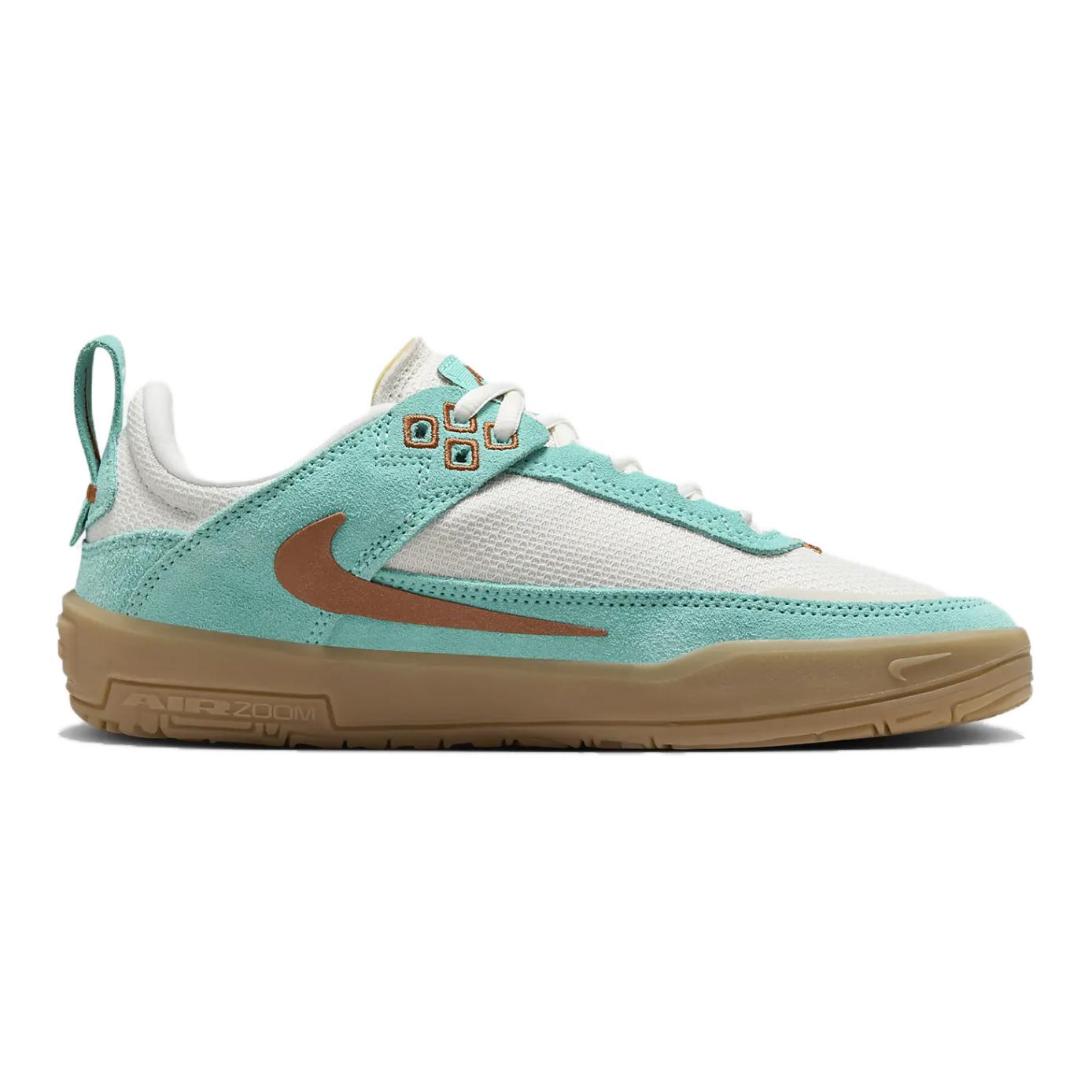 Nike SB DAY ONE Антискользящие износостойкие низкие детские скейтбординговые кроссовки White Blue — фото 2