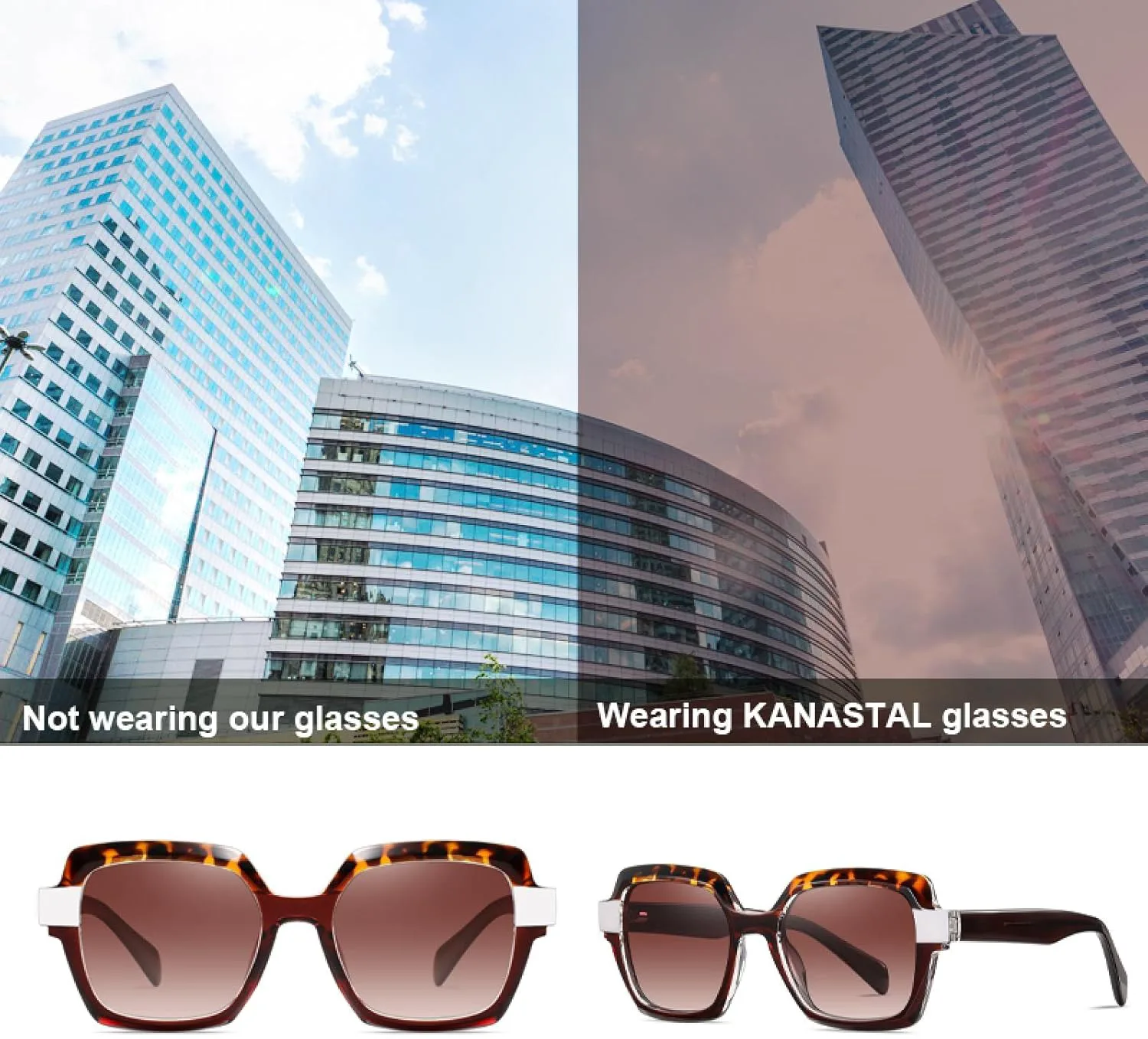 

Женские поляризованные солнцезащитные очки, мужские солнцезащитные очки UV400 в оправе из ацетатного волокна, для вождения и кемпинга VFDHN, Tortoiseshell Gray