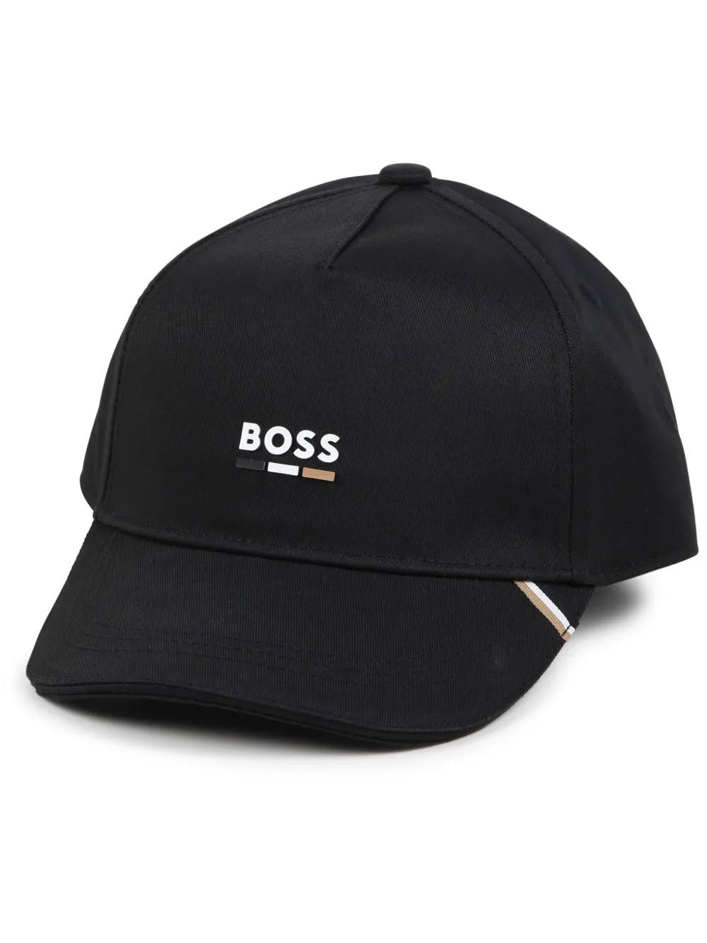 

Твиловая кепка с логотипом BOSS Kidswear, черный