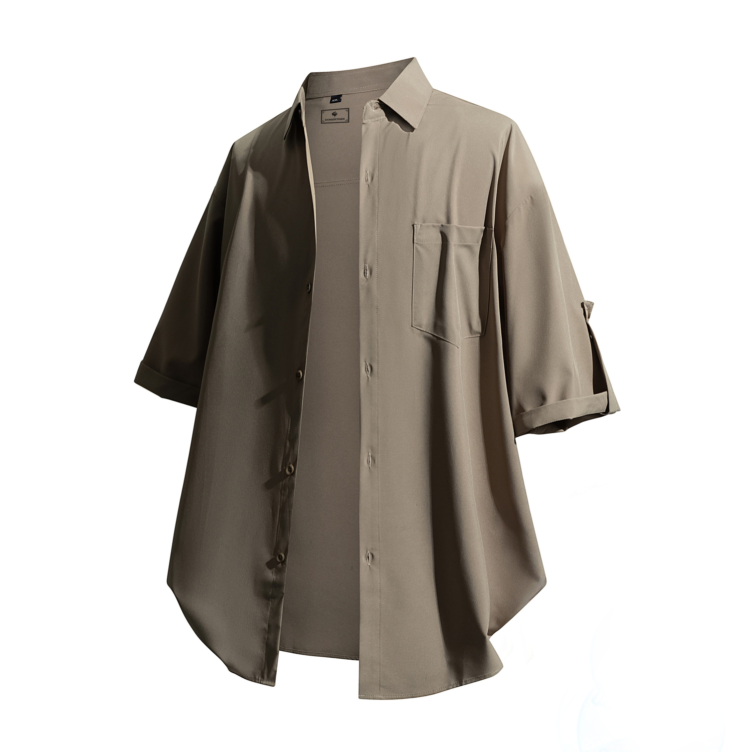 

Футболка унисекс DANGERTIGER, черно-белая (2 шт)