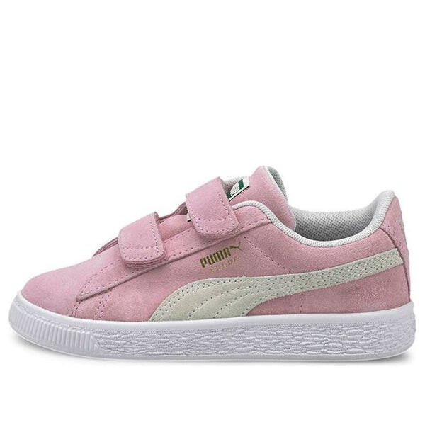 

Кроссовки suede classic xxi casual board shoes white/pink Puma, белый