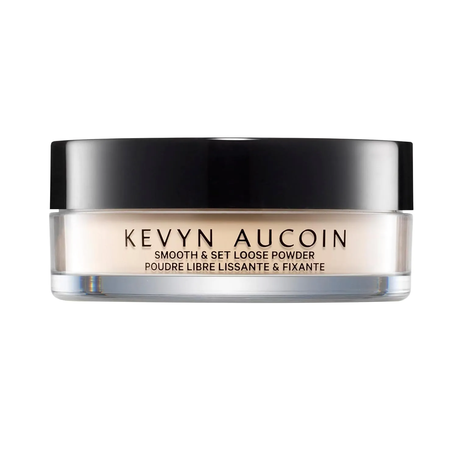 Kevyn Aucoin Smooth & Set Loose Powder with Puff: универсальный оттенок для всех типов кожи, легкая текстура, матирует и скрывает несовершенства, Beige