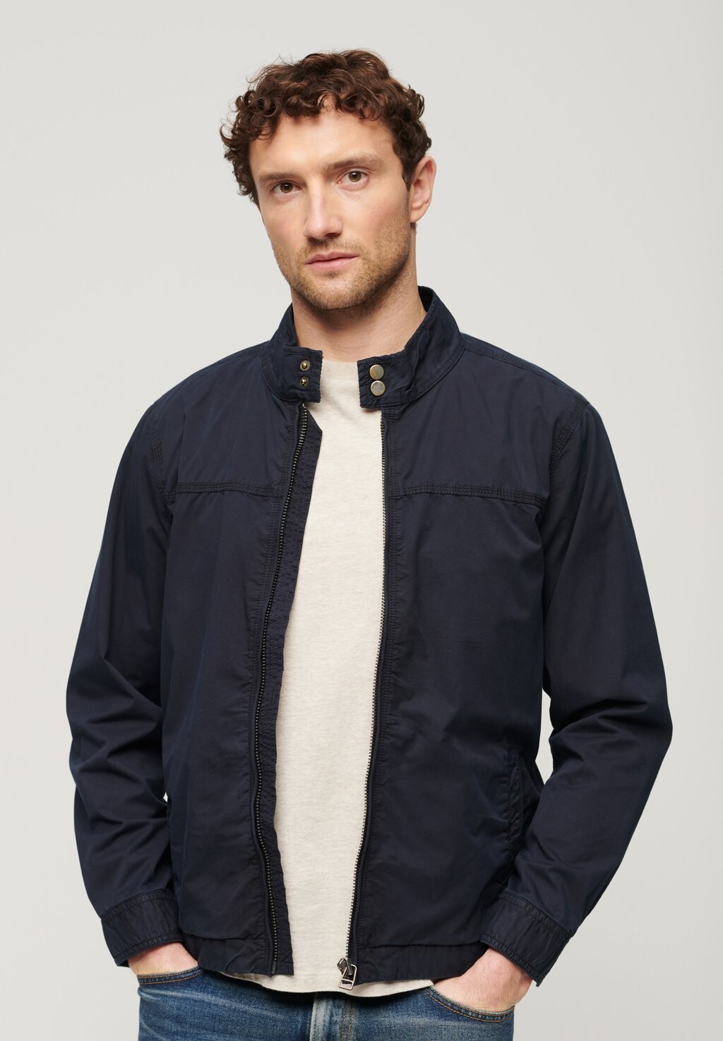 

Легкая куртка CLASSIC HARRINGTON Superdry, цвет eclipse navy