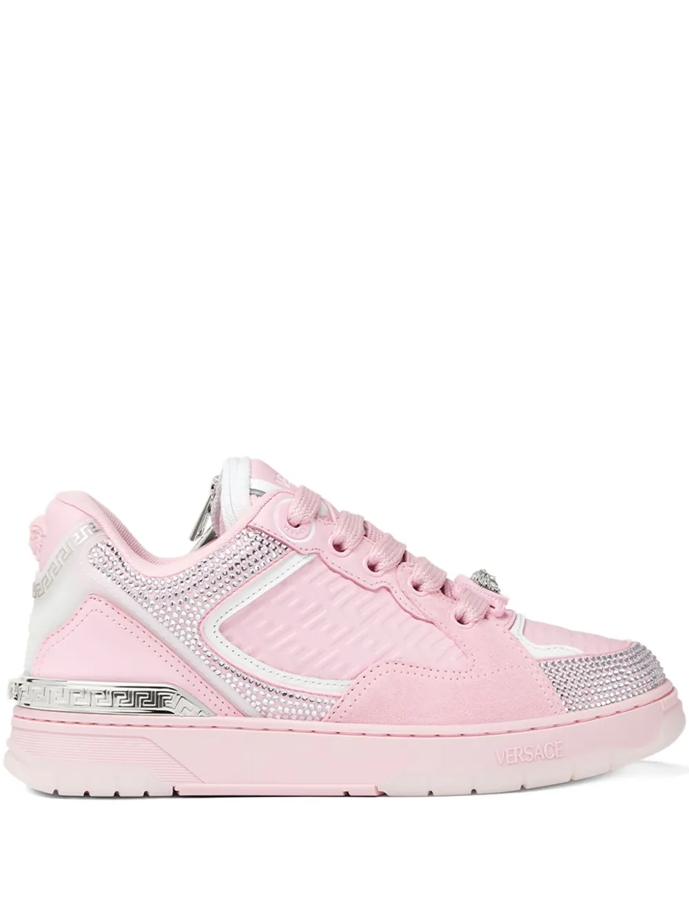 Кроссовки Biggie Basket VERSACE, розовый