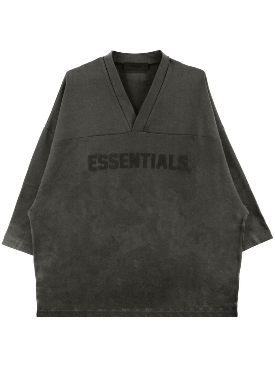 

FEAR OF GOD ESSENTIALS футболка с V-образным вырезом и логотипом, зеленый