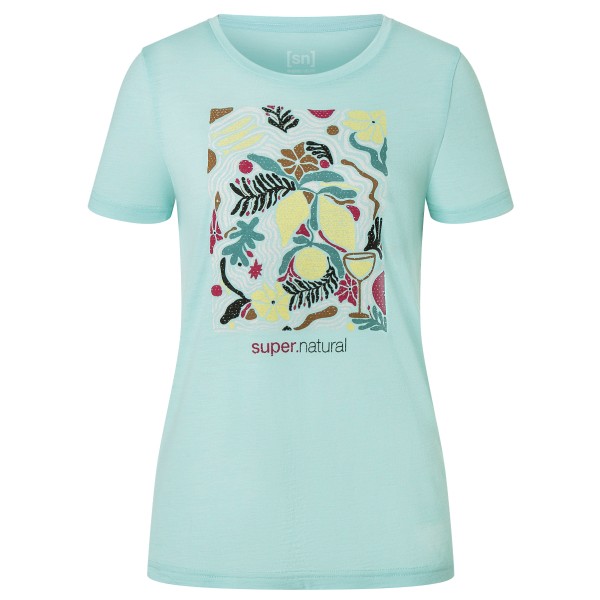 

Женская футболка dolce vita - рубашка из мериноса Super.Natural, мультиколор