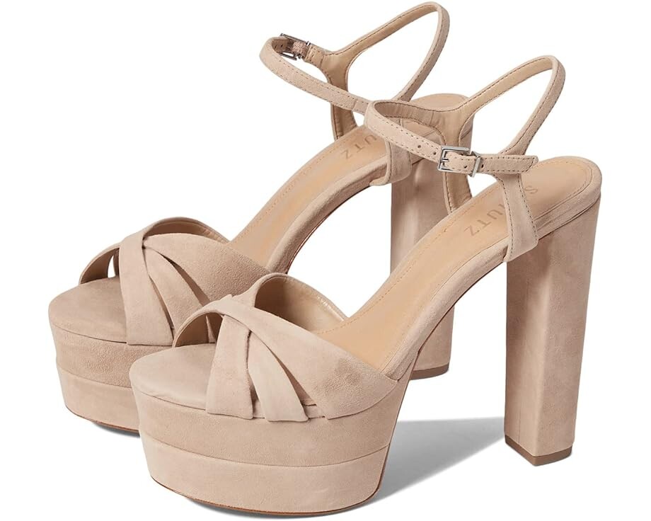 

Туфли Schutz Keefa High, цвет Honey Beige