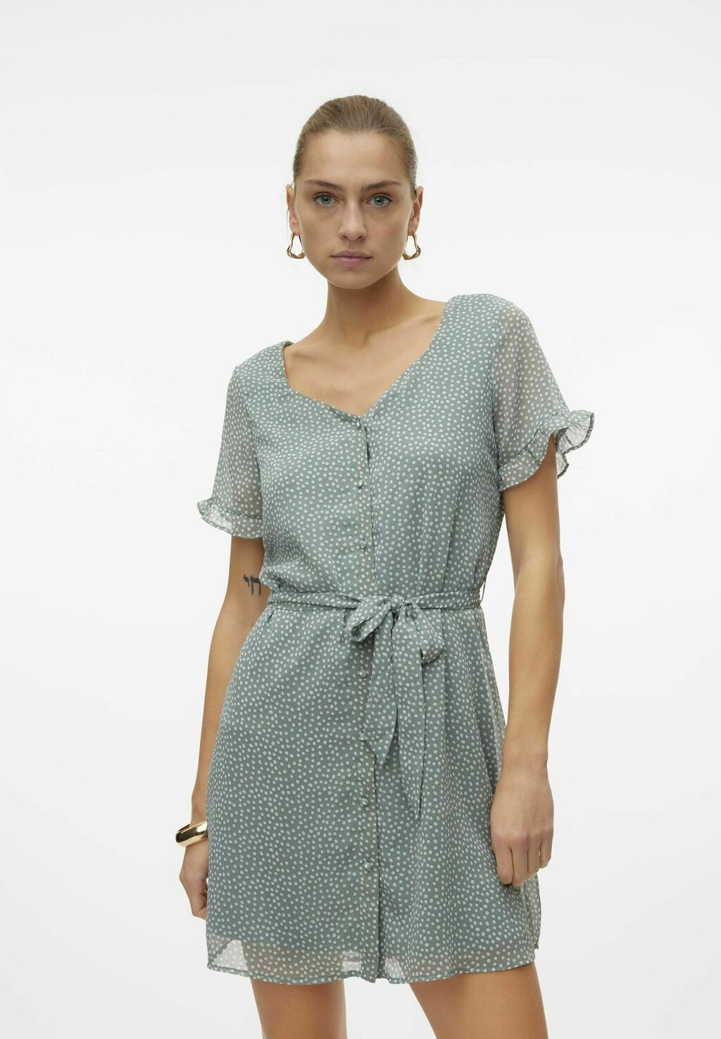 Повседневное платье Vero Moda, цвет chinois green