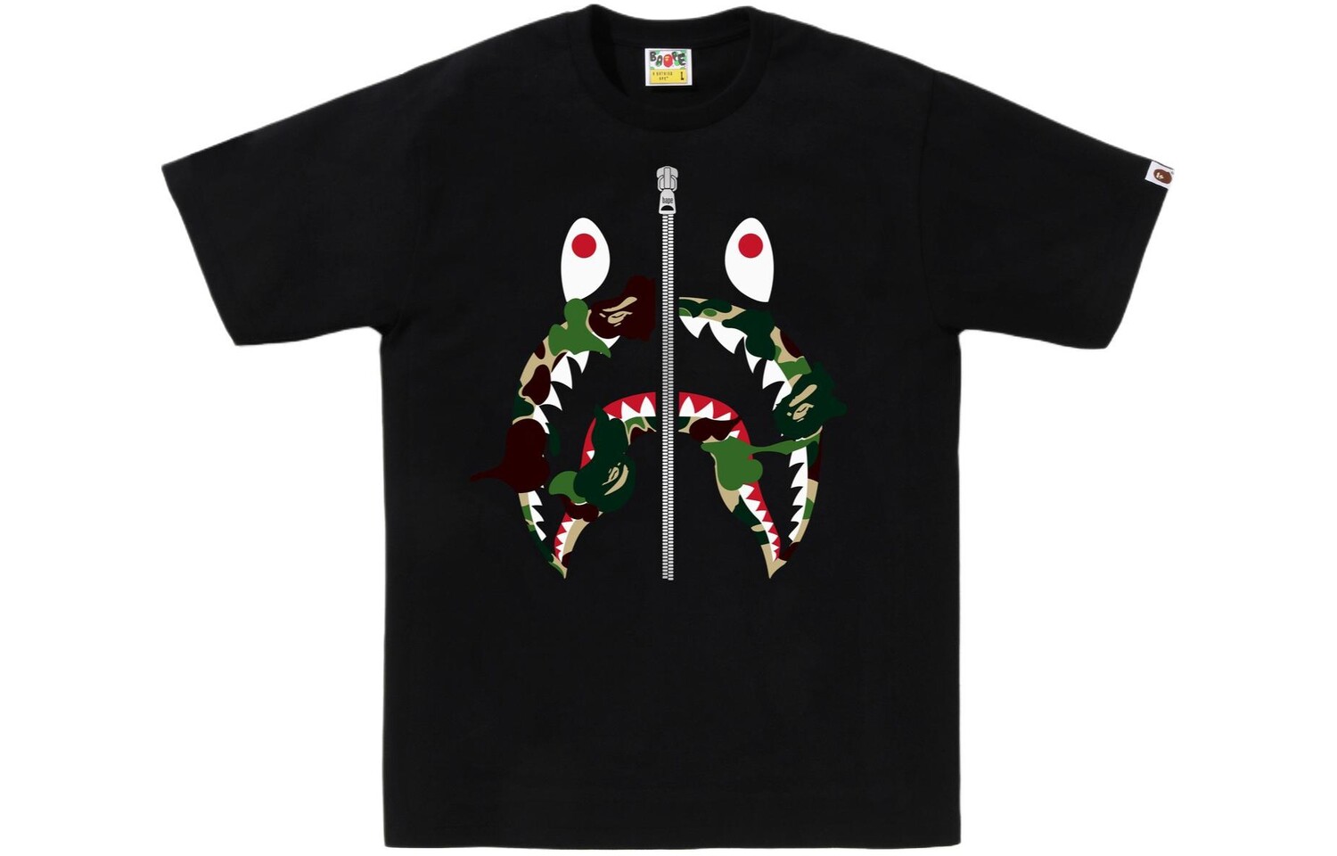 

Футболка унисекс черная A Bathing Ape, черный