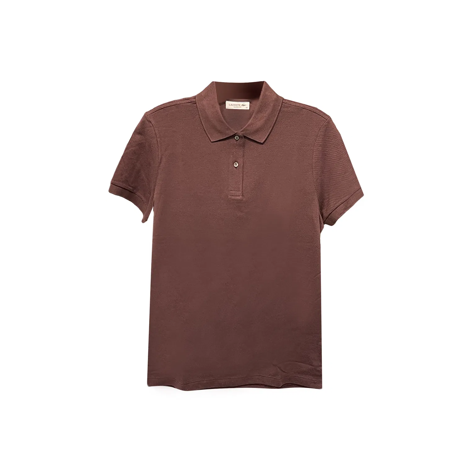 Поло LACOSTE, прямой крой, Tan/Y29