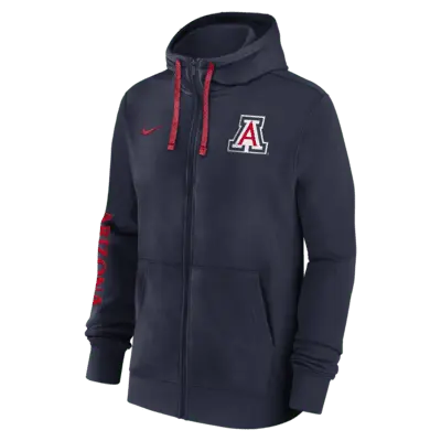

Худи Nike Arizona Wildcats Sideline Team Issue, темно-синий
