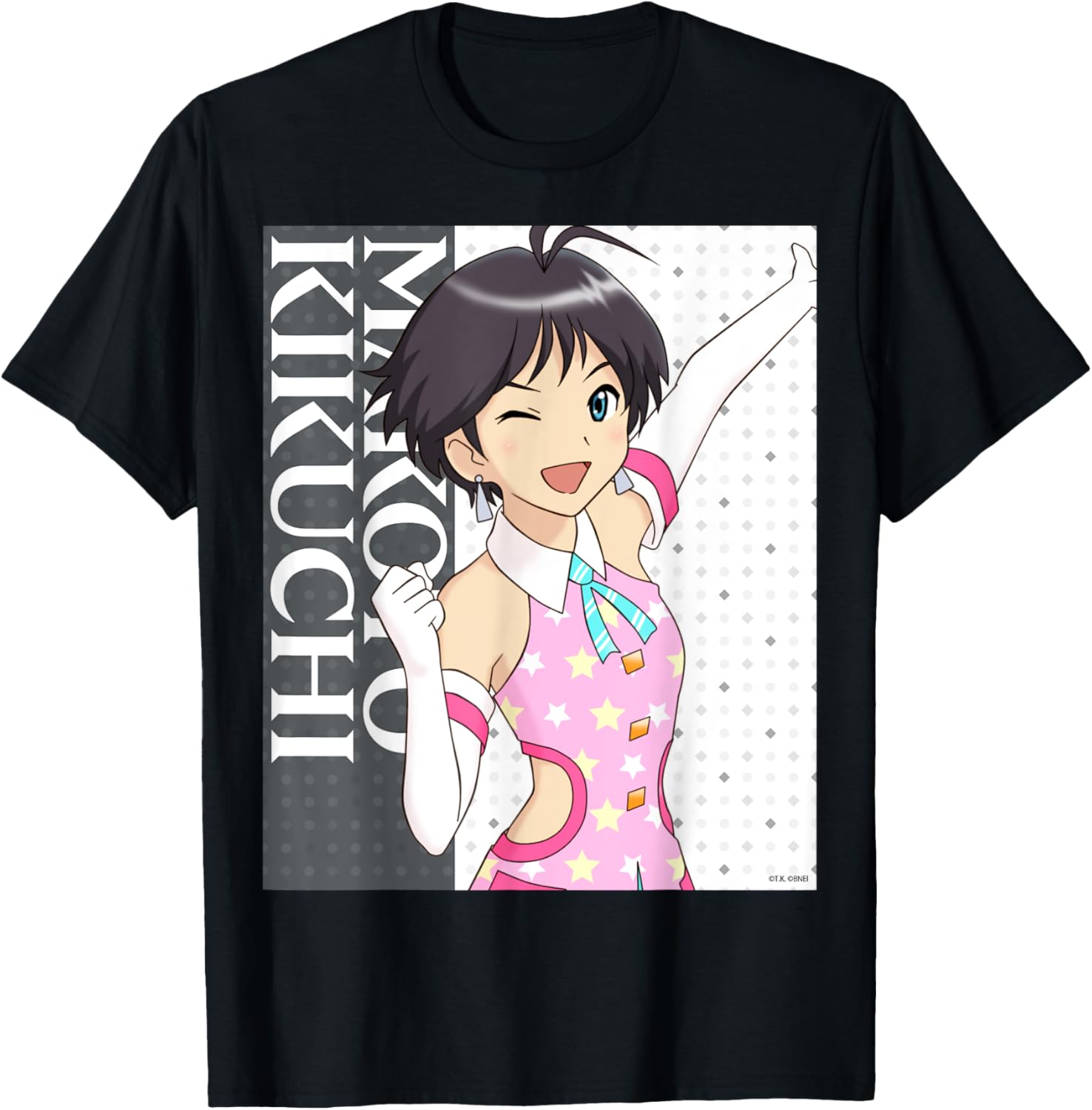 

Футболка iDOLM@STER SP Kikuchi Shin Bandai Namco Entertainment Inc., черный