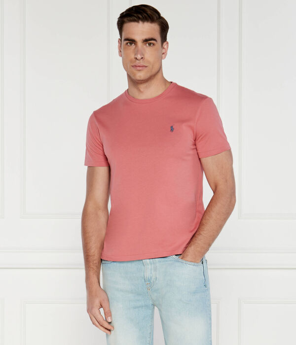 Футболки Slim fit Polo Ralph Lauren, красный — фото 3
