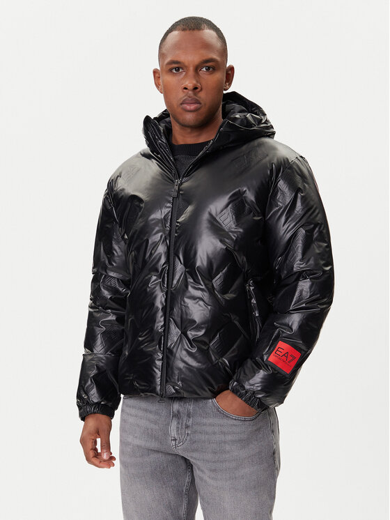 

Куртка из искусственной кожи regular fit 7M001860 AF22699 UC001 Ea7 Emporio Armani, черный