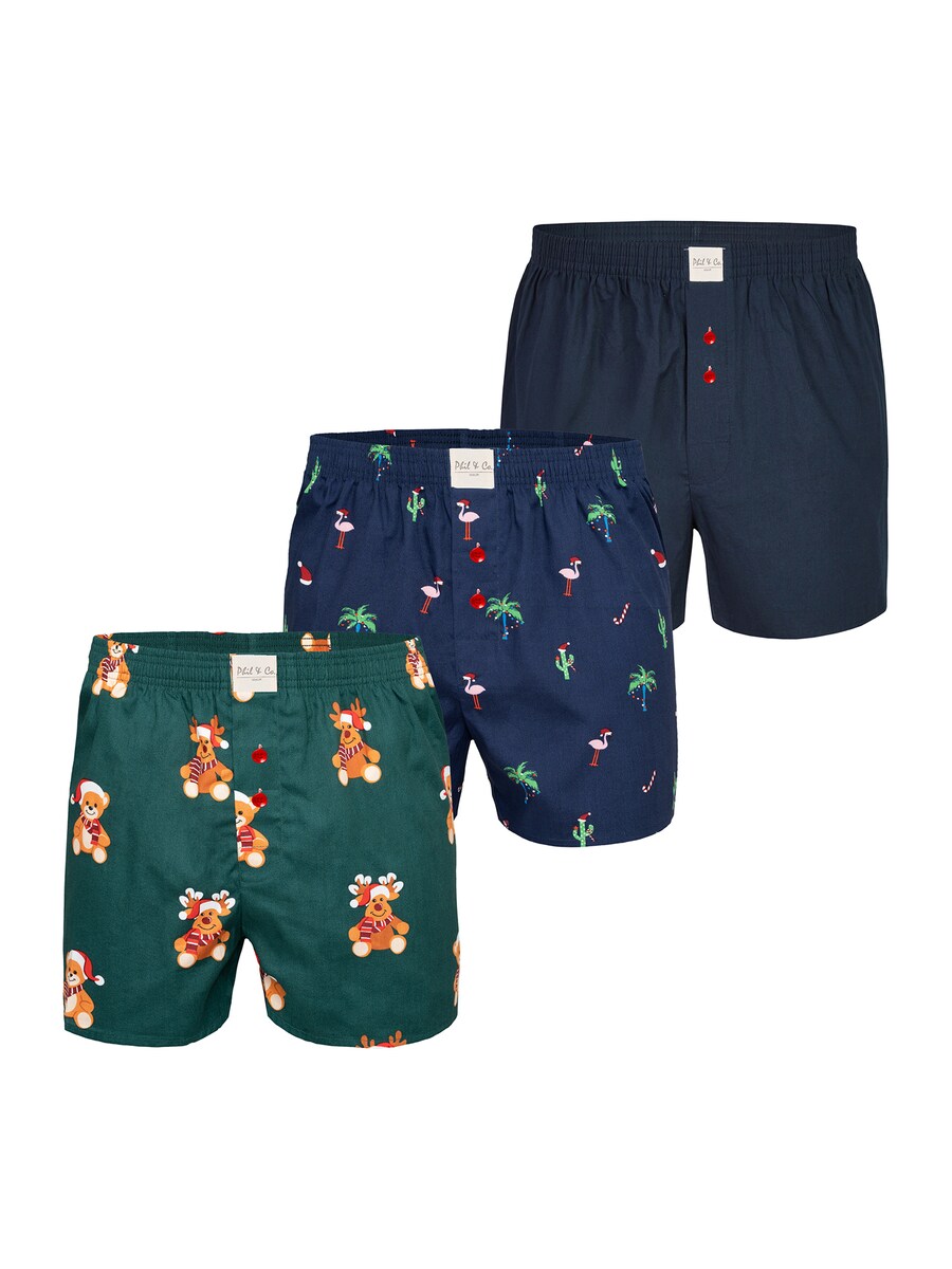 

Шорты-боксеры Phil & Co. Berlin Boxer shorts Christmas Boxer, разноцветный