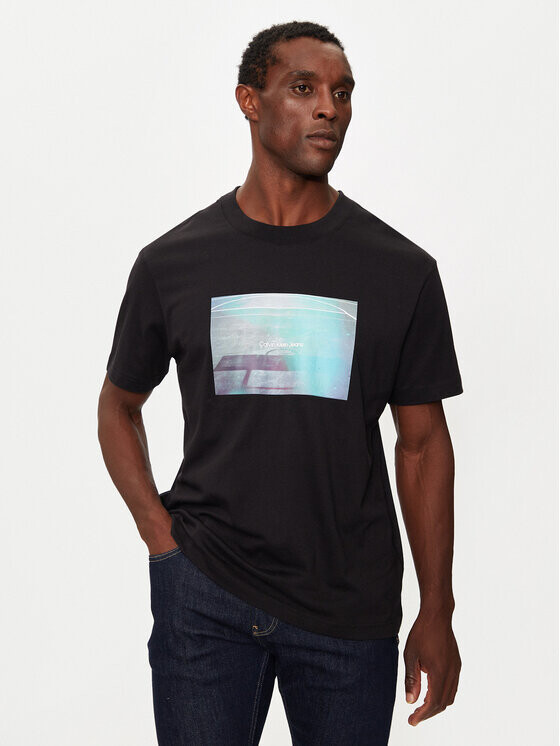 

Футболка стандартного кроя Calvin Klein Jeans, черный