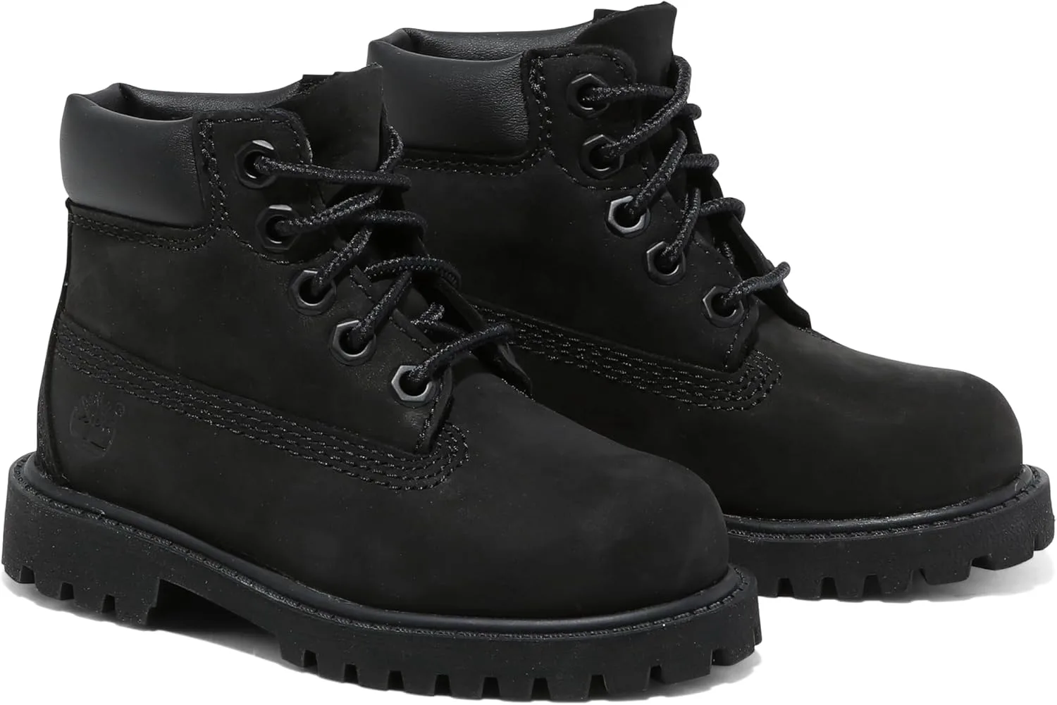 Водонепроницаемые ботинки Timberland Premium 6 дюймов для детей и унисекс, черный — фото 3