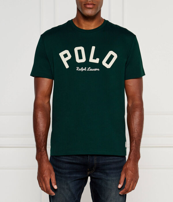 

Футболка Polo Ralph Lauren классического кроя, темно-зеленый