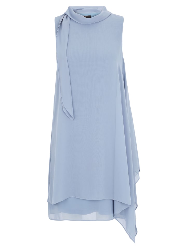 

Короткое платье Vera Mont, цвет light steel blue