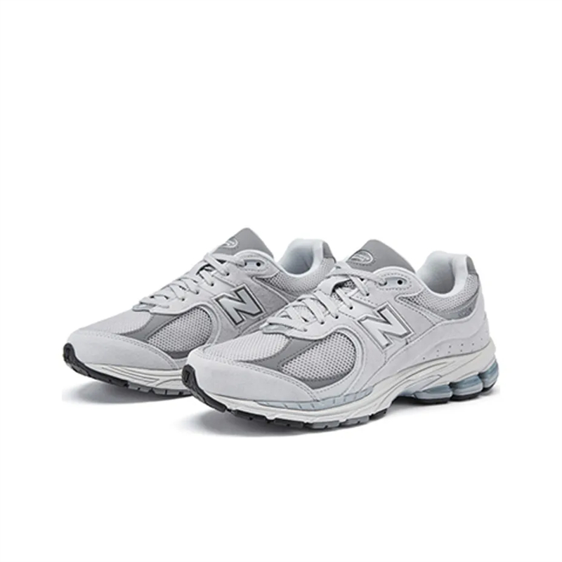 NB 2002R увеличивающие рост детские беговые кроссовки Mist Gray для подростков New Balance, серый — фото 3