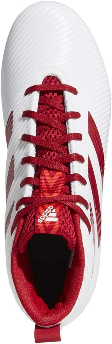 Футбольные кроссовки Adidas Freak Ghost TPU для мужчин, White Red — фото 2