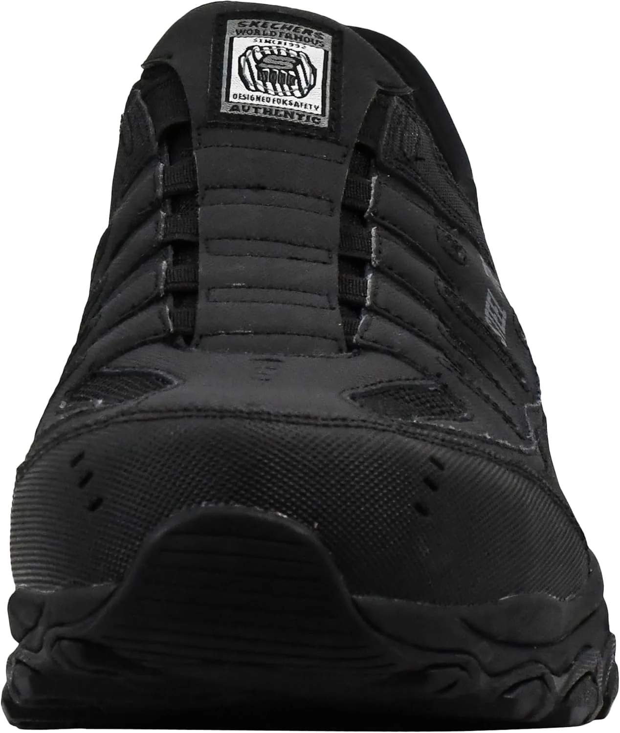 Мужские защитные ботинки Skechers Hands Free Slip-ins Cankton-Faison St, черный — фото 2