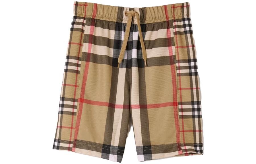 

Детские шорты Burberry Kids, хаки