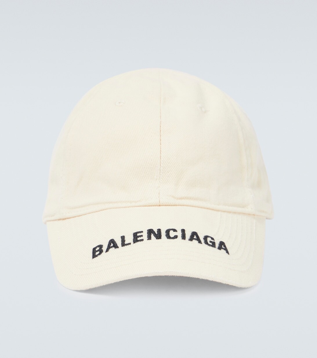 

Хлопковая бейсболка с логотипом Balenciaga, белый