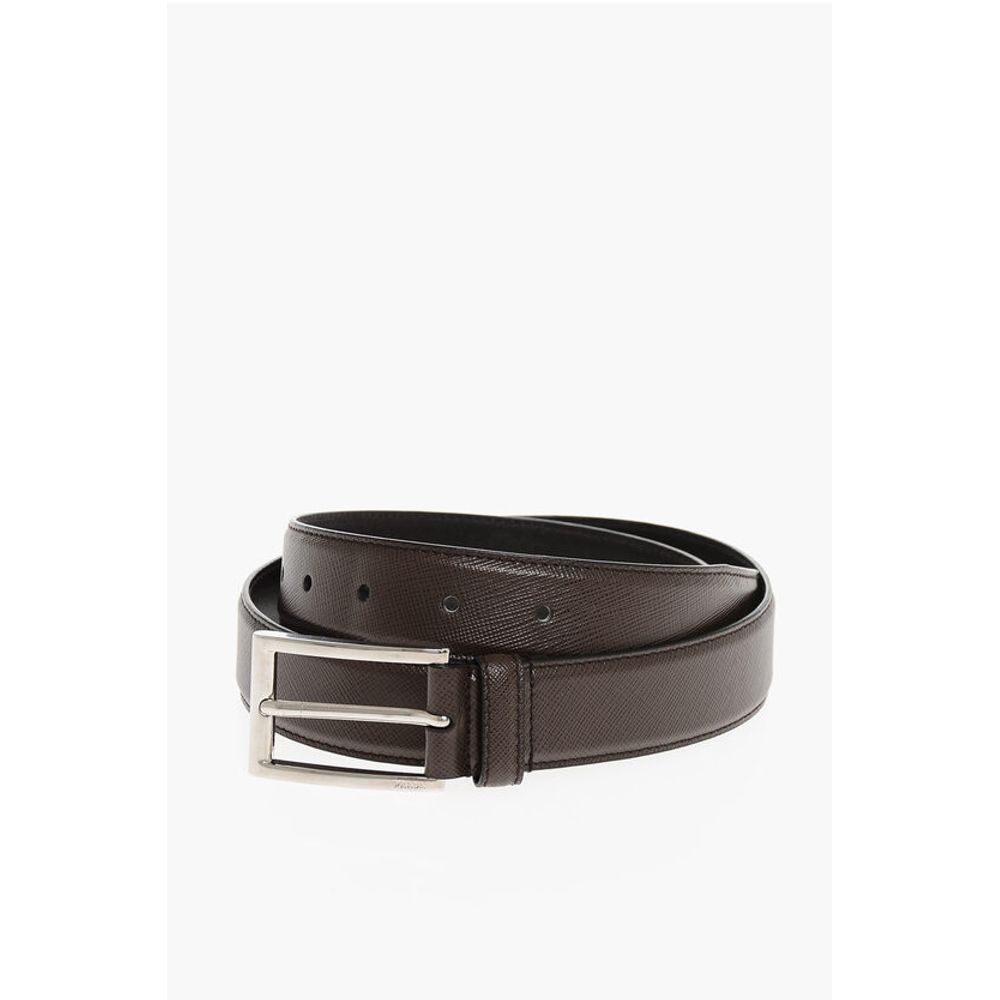 

Коричневый кожаный ремень Prada, Brown