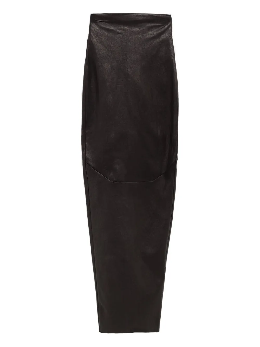 

Макси-юбка на молнии Rick Owens, черный