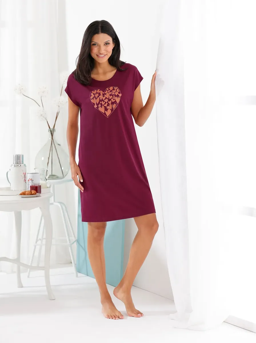 

Рубашка для сна Waschpur "Спальни" Wäschepur, бордовый