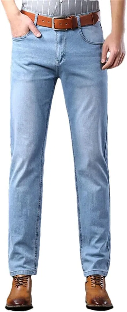 Джинсы slim fit, Небесно-голубой