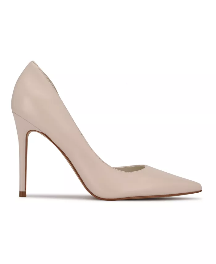 Женские туфли-лодочки Folowe d'Orsay на шпильке Nine West, белый — фото 2