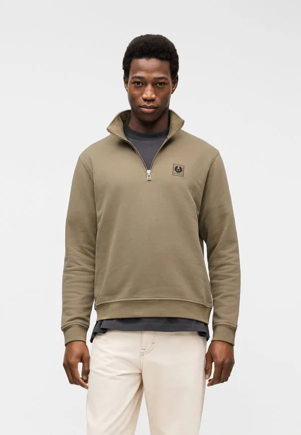 

Толстовка с застежкой-молнией на четверть длины Belstaff, Fatigue Green, Зеленый, Толстовка с застежкой-молнией на четверть длины Belstaff, Fatigue Green