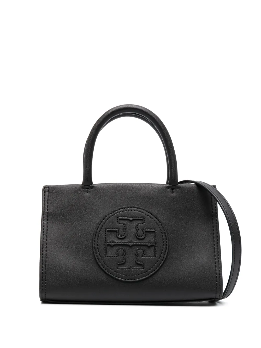 

Мини-сумка с вышитым логотипом Tory Burch, черный