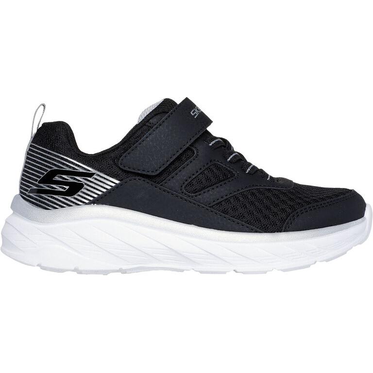 Skechers Kids Детские кроссовки Boundless Cushioning Lightweight Cushioning Low Top для мальчиков, черные, для детей — фото 2