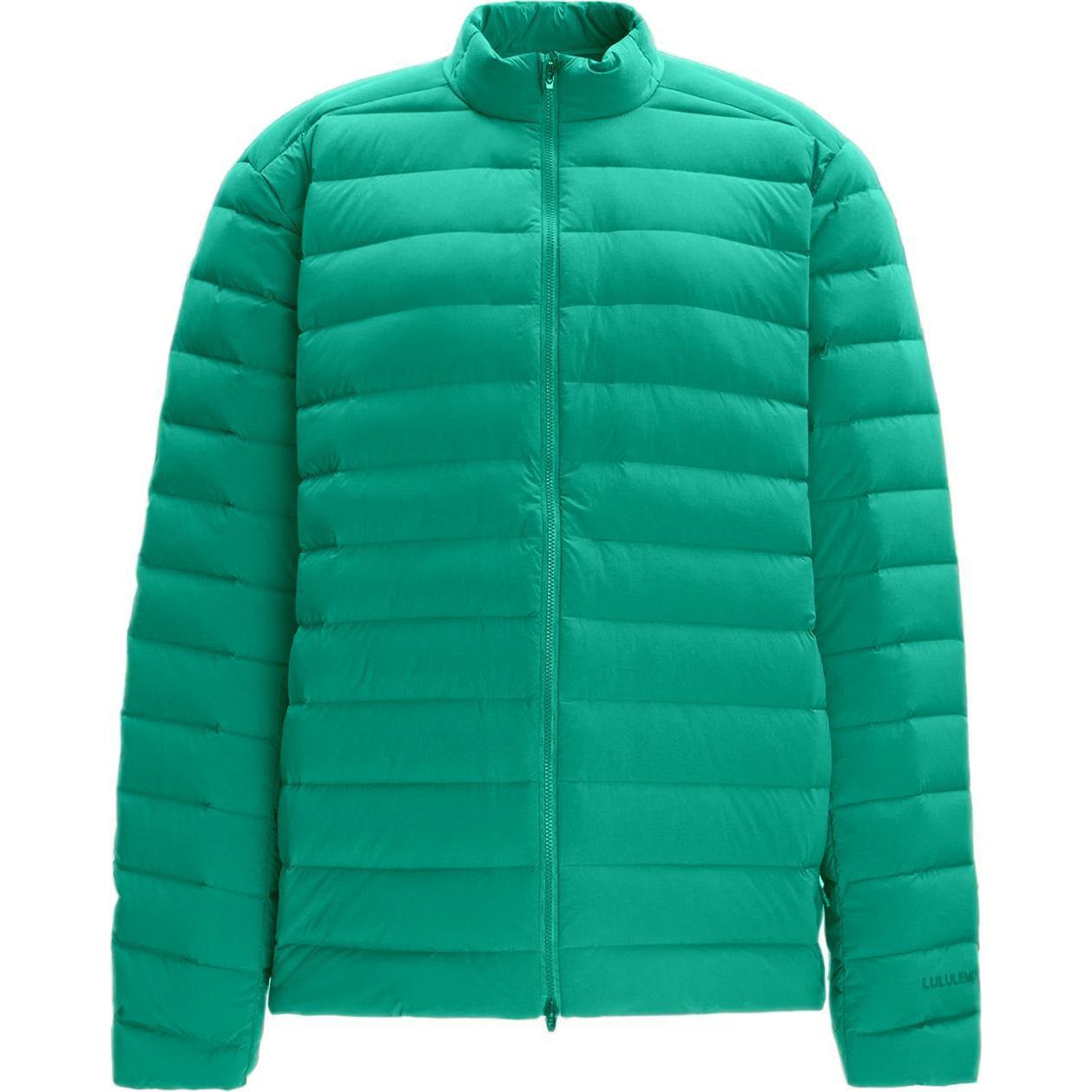 

Lululemon Мужская пуховая куртка с капюшоном, Maldives Green/MLGR