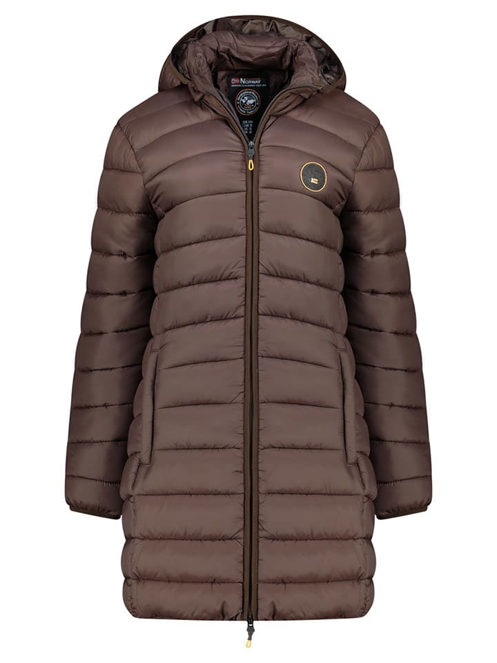 

Geographical Norway Стеганое пальто "Atikamap" темно-коричневого цвета