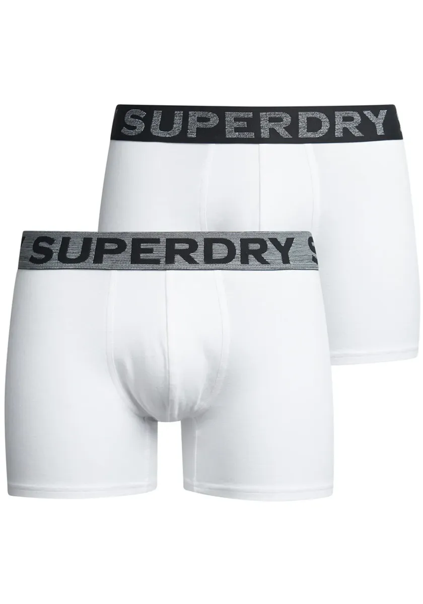 

Трусы-боксеры Superdry "BOXER TRIPLE PACK" (упаковка, 3 шт.), цвет Optic