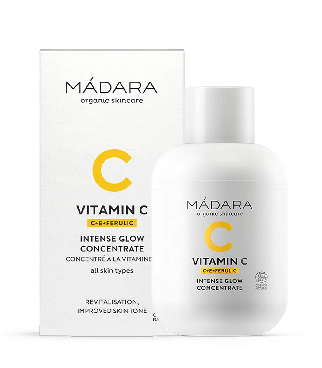 Сыворотка Mádara — Концентрат для сияния кожи с витамином С «Intense Glow Concentrate» от Organic Skincare, 30 мл
