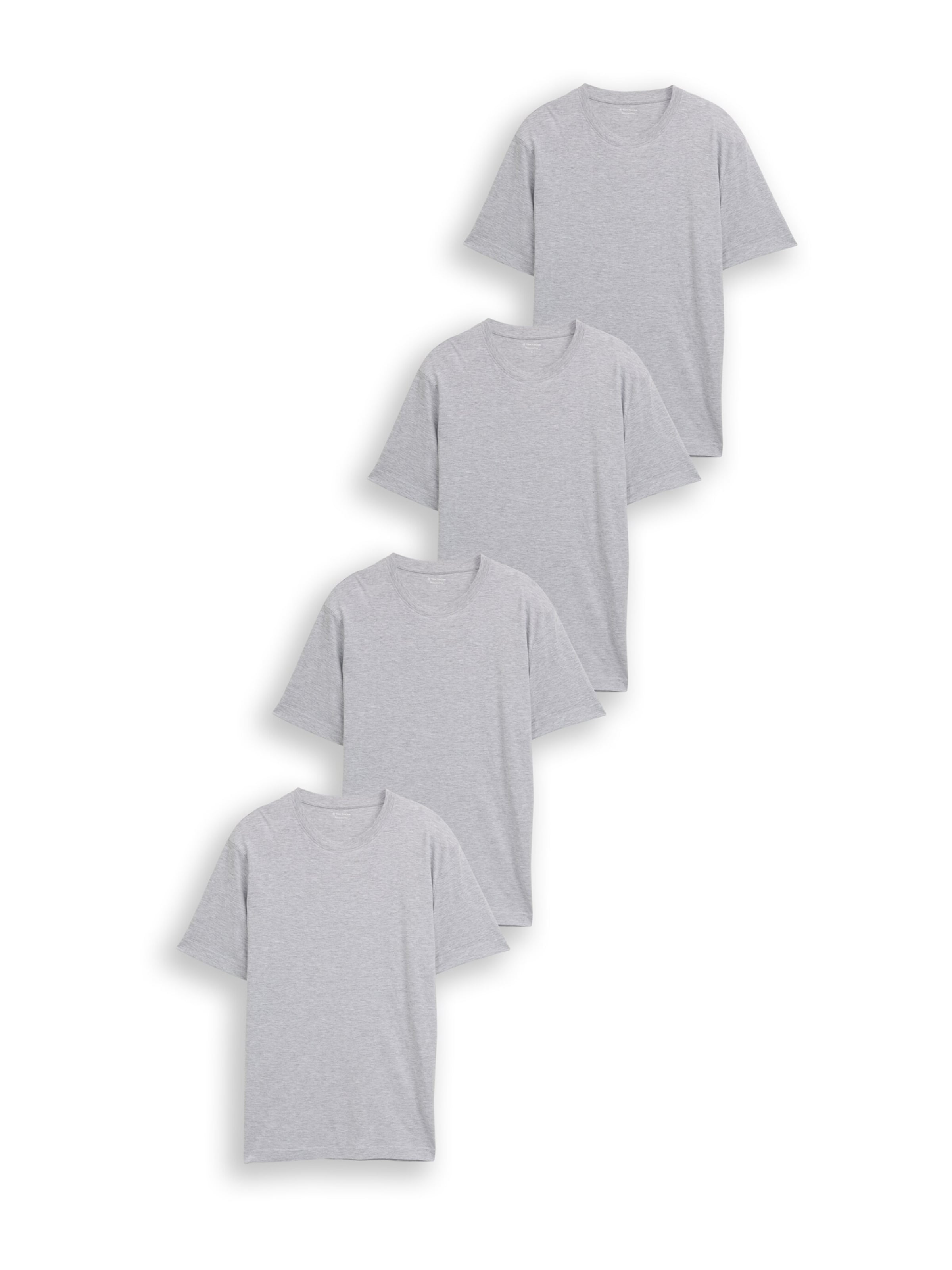 

TOM TAILOR Футболка в светло-сером цвете