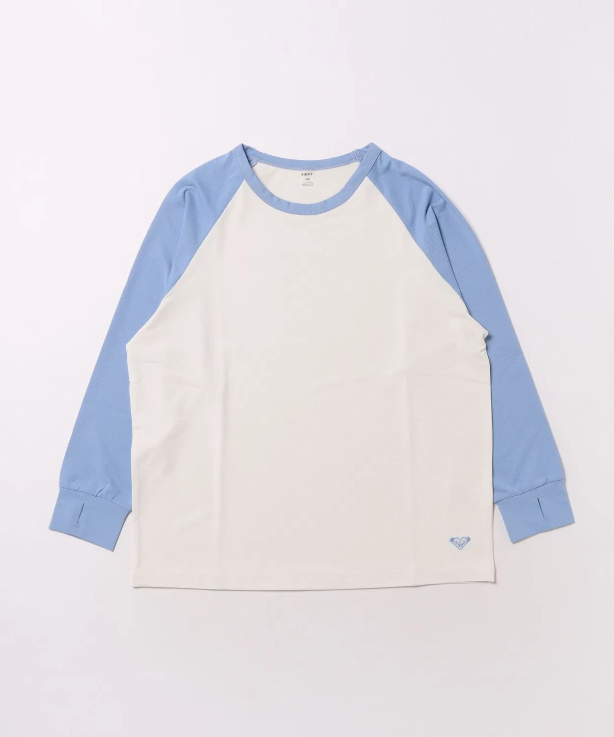 Детская длинная рашгард ROXY Mini Solshade L/S, цвета мяты