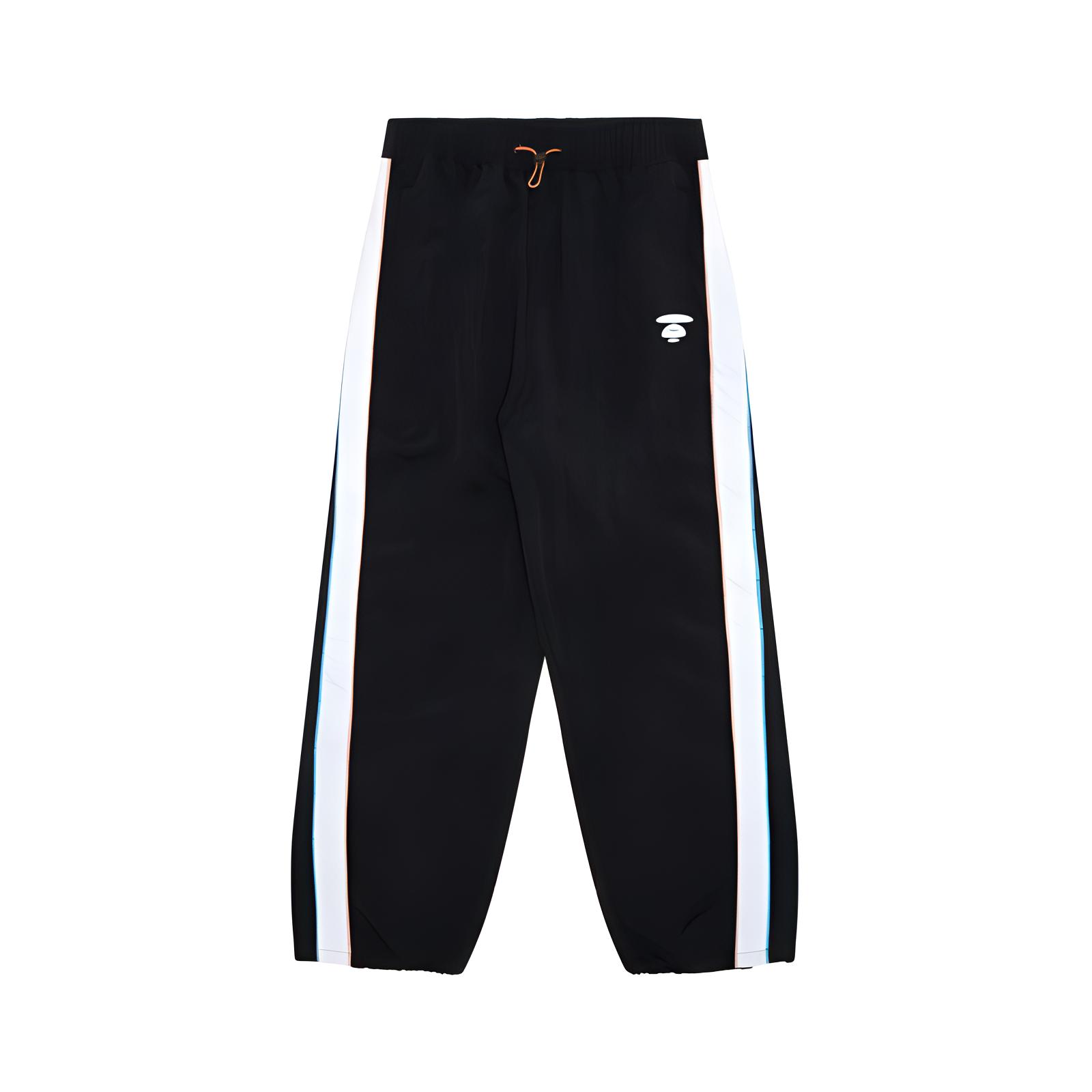 

Футболка A Bathing APE Milo с вышивкой Широкие брюки Aape, черный BKX