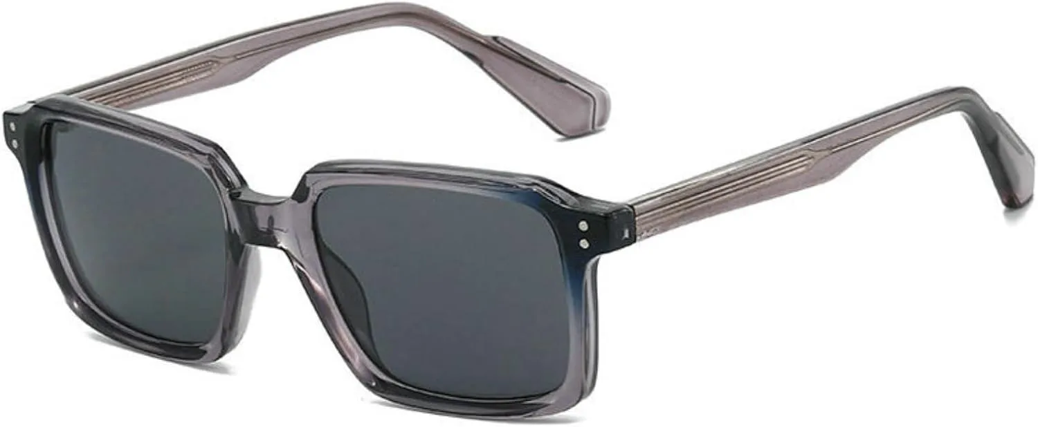 

Классические квадратные солнцезащитные очки COTIA для женщин и мужчин, винтажные, стильные, прямоугольные, повседневные, модные, для активного отдыха, Grey