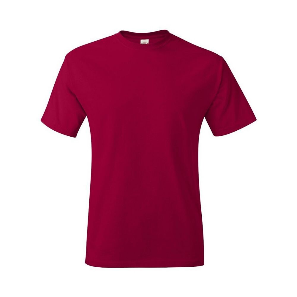 

Аутентичная однотонная футболка с короткими рукавами Floso, цвет Deep Red