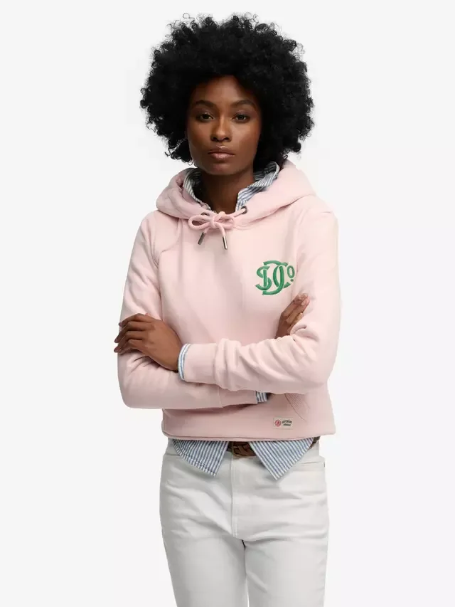 Худи SD&Co, цвет меловой розовый Superdry