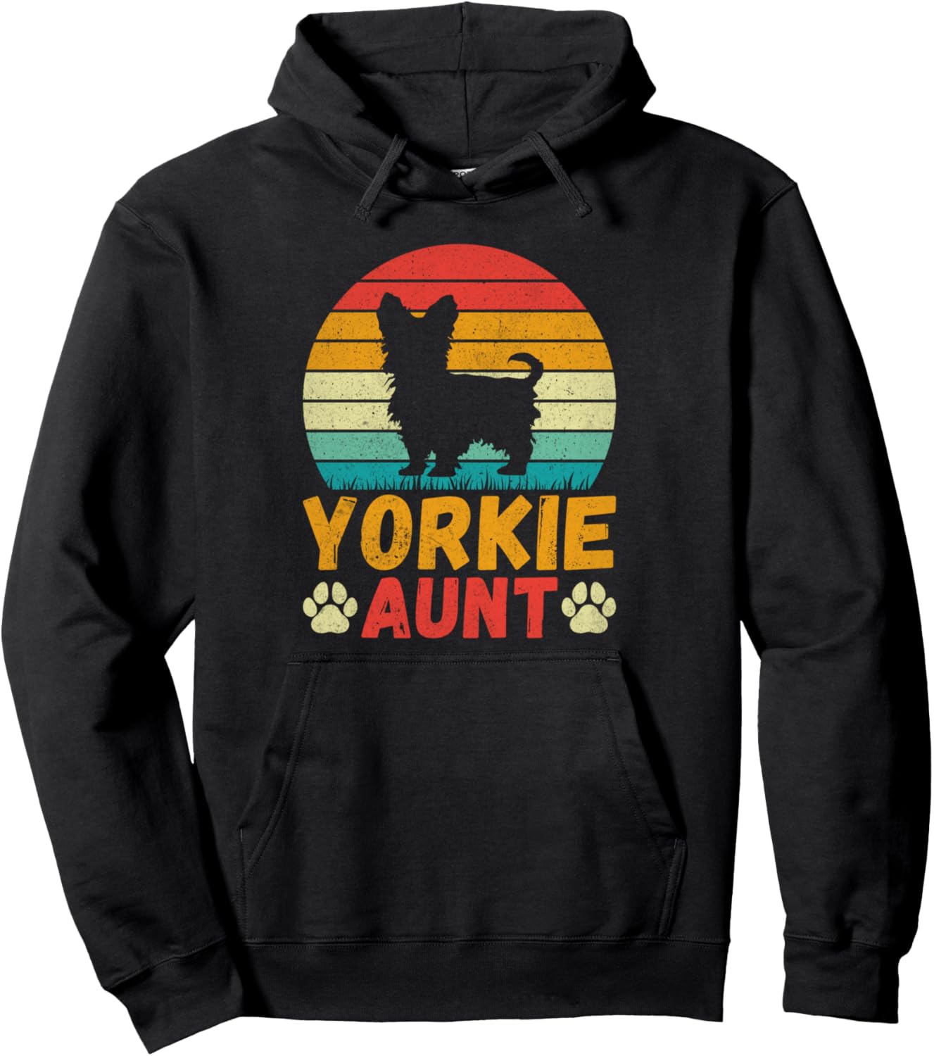 

Худи Тетушка йорки Yorkshire Terrier Gifts & Accessories, черный